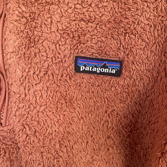 Patagonia Women’s Los Gatos Fleece 1/4 zip Jacket Pullover Medium Quartz Coral - Picture 3 of 6